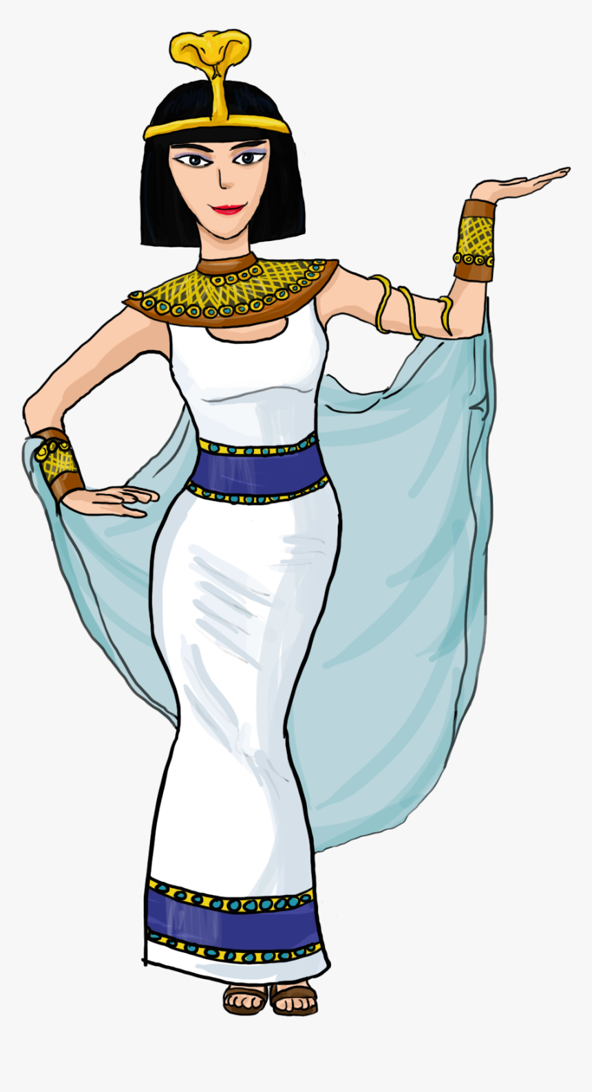 Cleopatra Clipart, HD Png Download