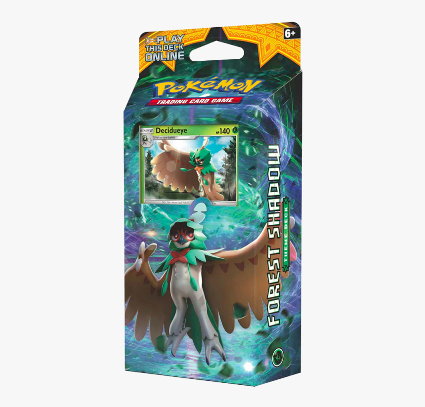 Sun & Moon Forest Shadow Decidueye Theme Deck - Pokemon Decidueye Card Pack, HD Png Download