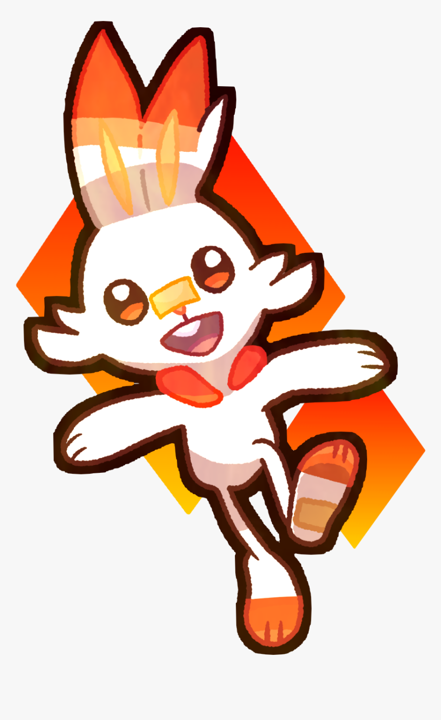 Scorbunny - Cartoon, HD Png Download