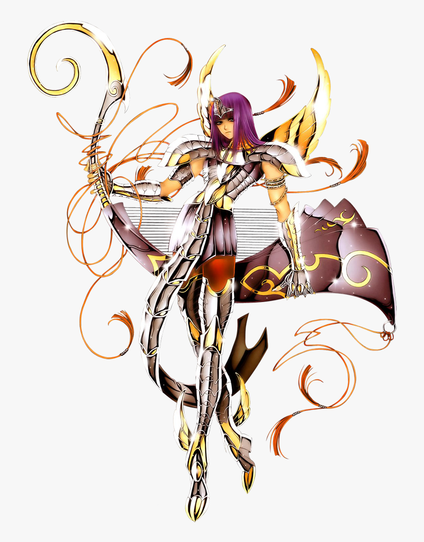 2301 Render Sacred Spectre Sphinks - Pharaoh Sphinx Saint Seiya, HD Png Download
