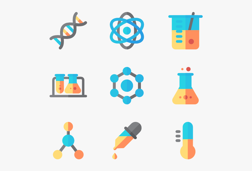 Chemistry Icon Pack Png, Transparent Png