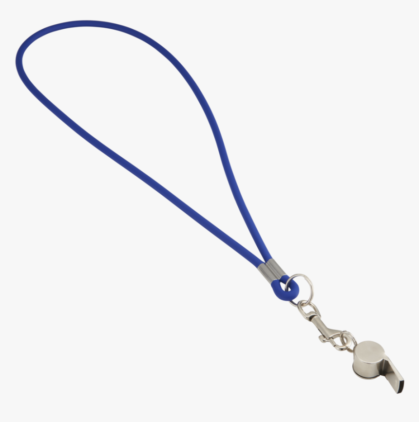 Lanyard Blue Whistle - Leash, HD Png Download