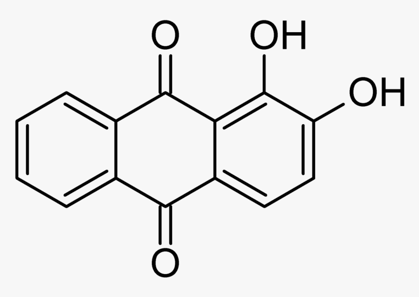 Alizarin Chemical Structure - 2 Benzoylbenzoic Acid, HD Png Download