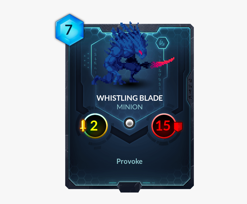Whistling Blade - Peacekeeper Duelyst, HD Png Download