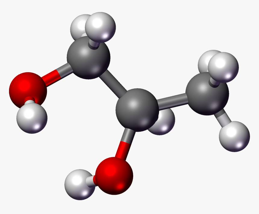 Sphere,design,material Property,chemical Compound,chemistry,clip - Chemical Formula Propylene Glycol, HD Png Download