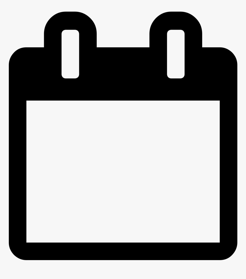 File Svg Wikimedia Commons - Calendar Icon Png, Transparent Png