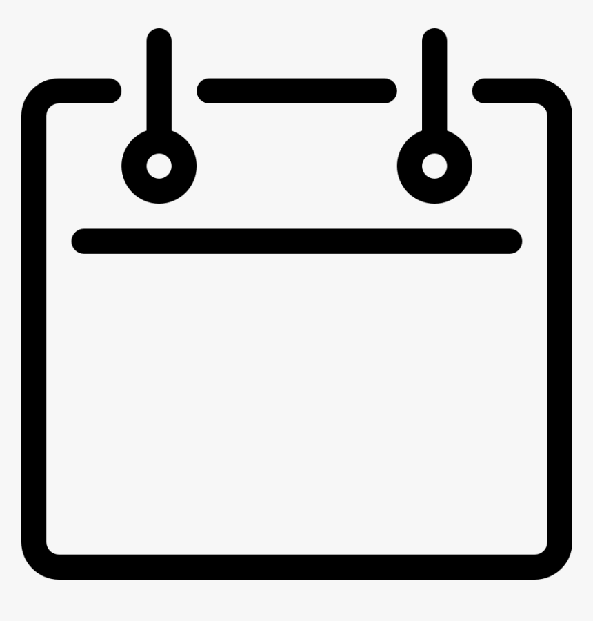 Get Free 2-days Shipping With Code - Empty Calendar Icon Png, Transparent Png