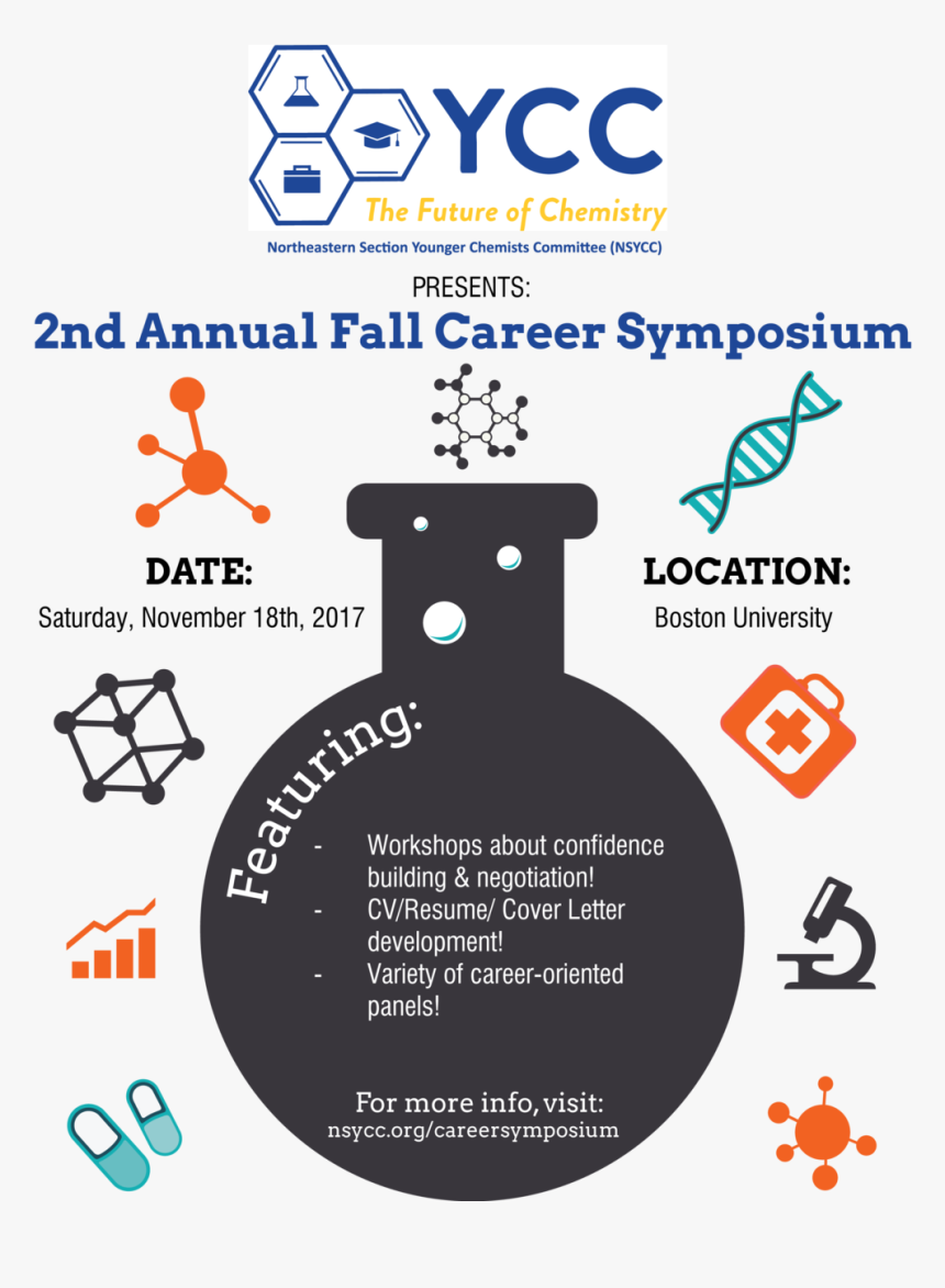 2017 Fall Career Symposium Flier - Career In Chemistry Png, Transparent Png