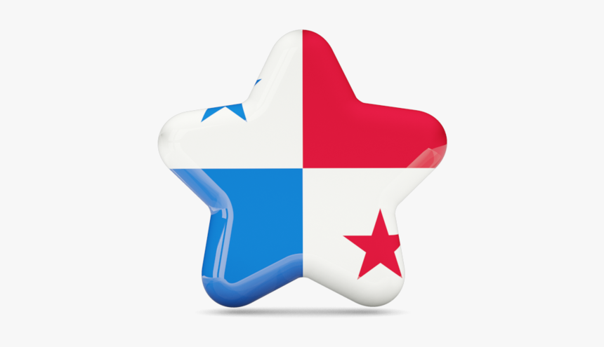 Download Flag Icon Of Panama At Png Format - Panama Flag Star, Transparent Png
