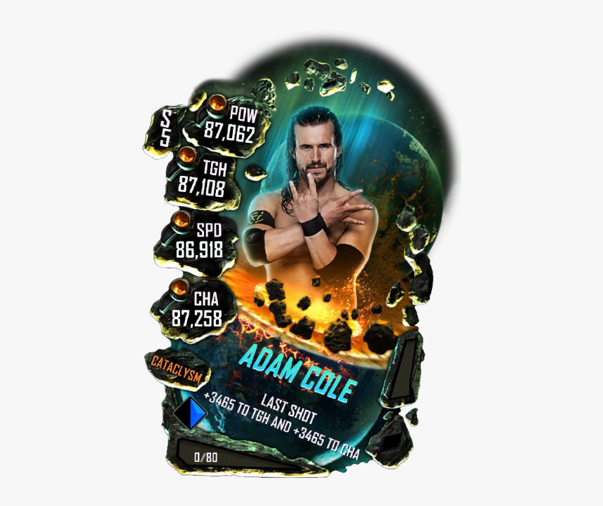 Wwe Supercard Cataclysm Cards, HD Png Download