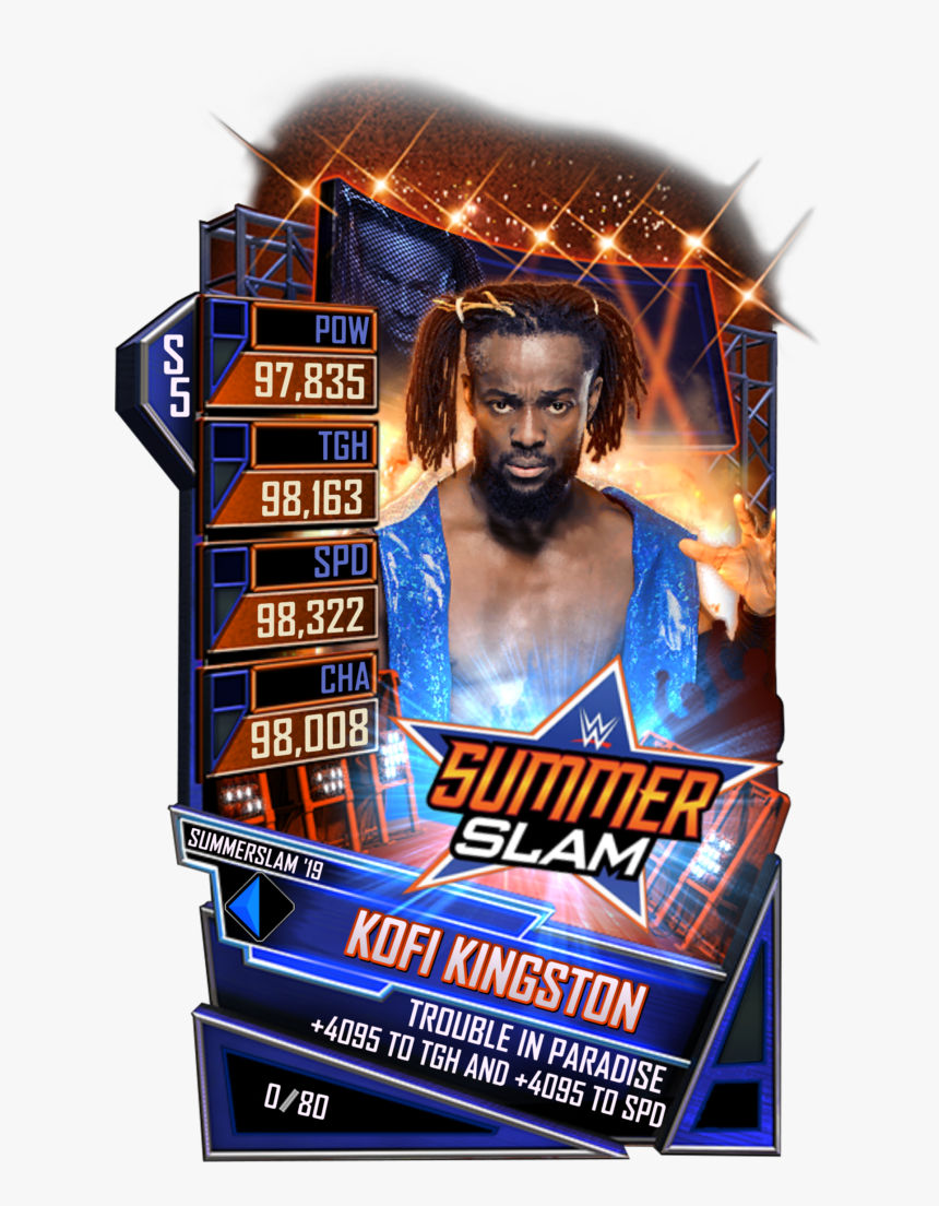 Wwe Supercard Summerslam 19 Cards, HD Png Download