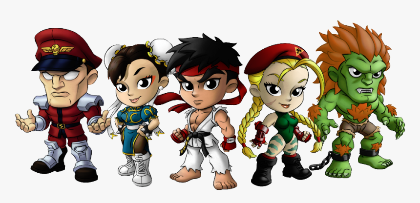 1knockouts2 - Street Fighter Lil Knockouts, HD Png Download
