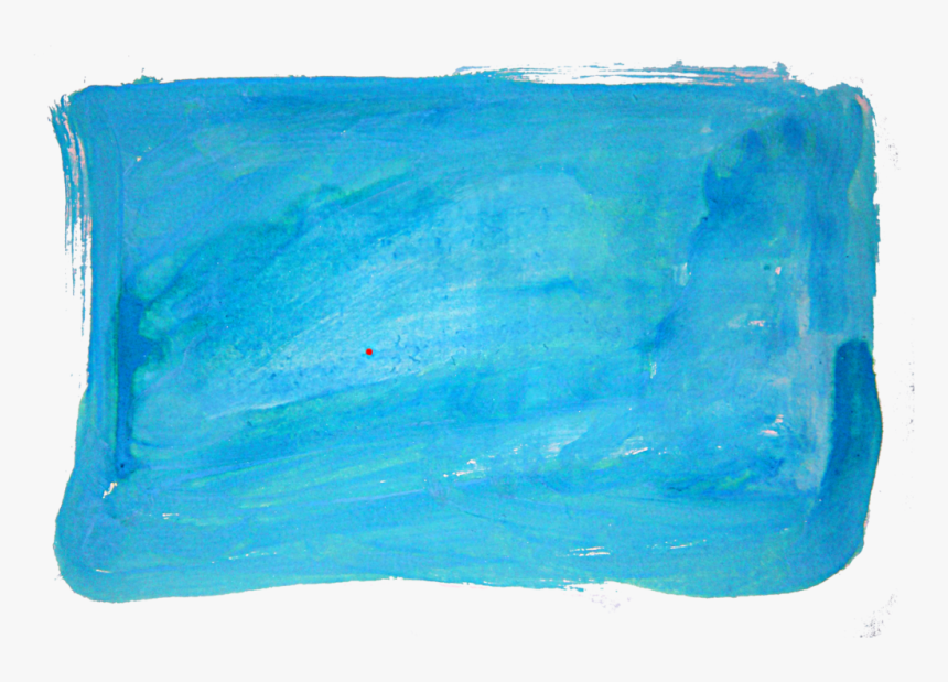 Blue Paint Stroke Png - Couch, Transparent Png