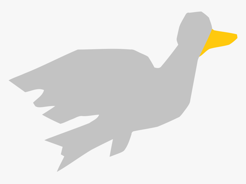 Goose Vectorized Clip Arts - Double Crested Cormorant, HD Png Download