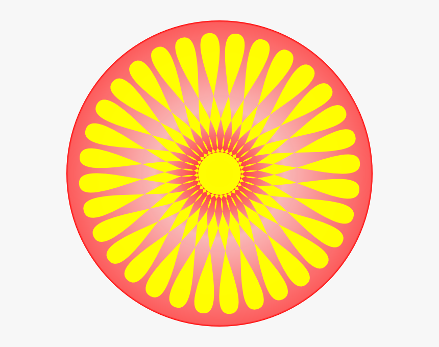 Sunburst Shape, HD Png Download