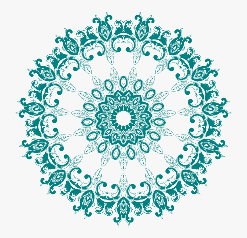 Circle Clipart Flower - Navajo Government, HD Png Download