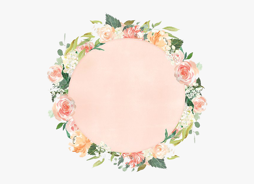 Watercolor Flowers Elements Ornaments Png Free - Garden Roses, Transparent Png