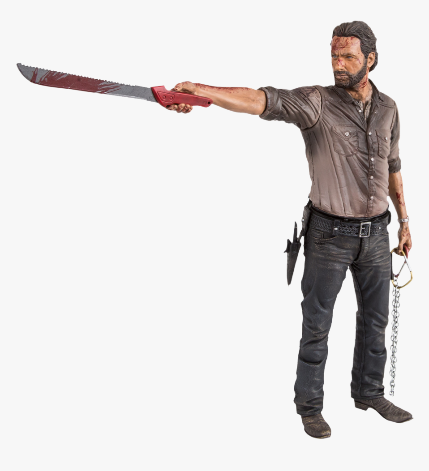Transparent The Walking Dead Rick Png - Rick Grimes Figure, Png Download