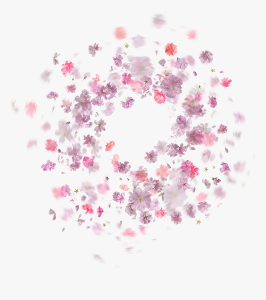 Transparent Floral Circle Png - Flower Perfume Png, Png Download