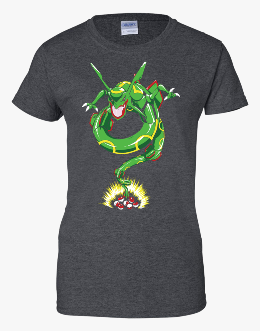 Pokeball Z Rayquaza T Shirt & Hoodie - T-shirt, HD Png Download
