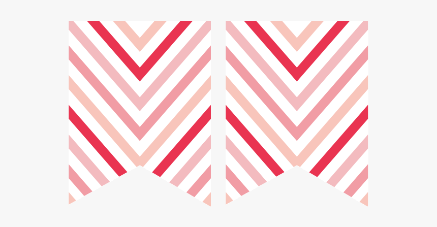 Valentines Banner All Pink - Motif, HD Png Download