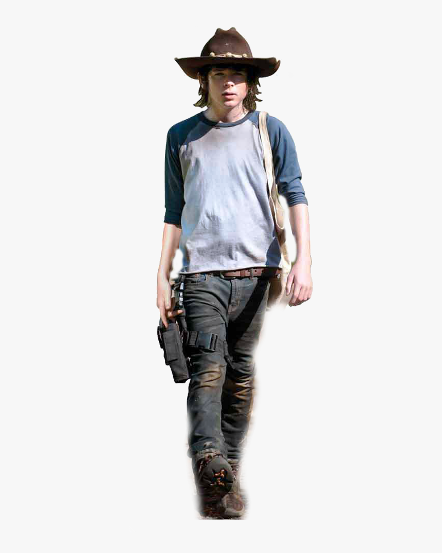 Transparent Dead Png - Carl Grimes The Walking Dead Png, Png Download