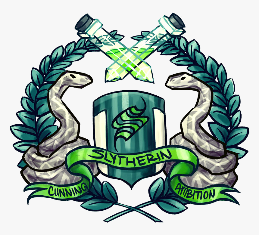 Slytherin Crest Transparent Background, HD Png Download