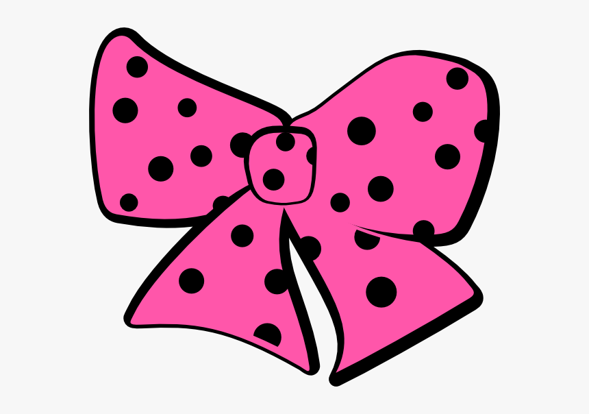 Banner Library Download Bow Clip Art At Clker Com Vector - Minnie Mouse Pink Ribbon Png, Transparent Png