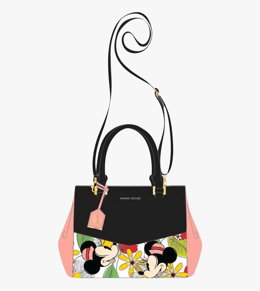 Loungefly X Minnie Flower Print Hand Bag, HD Png Download