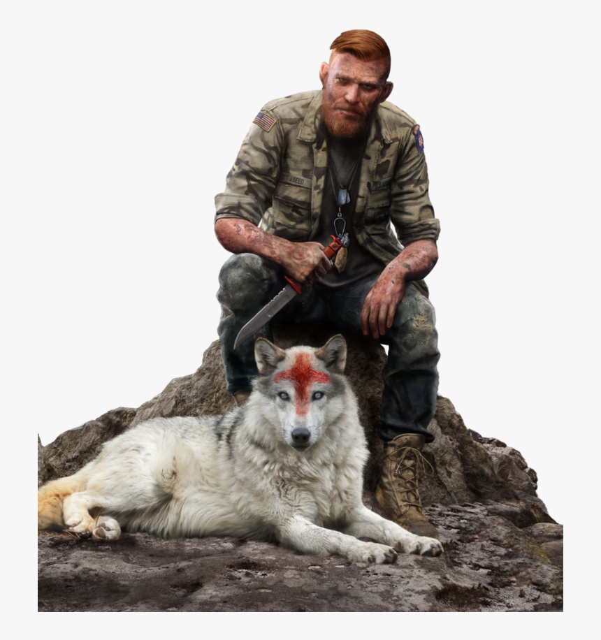 Far Cry 5 Character Jacob Seed Png By Mintmovi3-dc7nr6v - Far Cry 5 Jacob Seed, Transparent Png