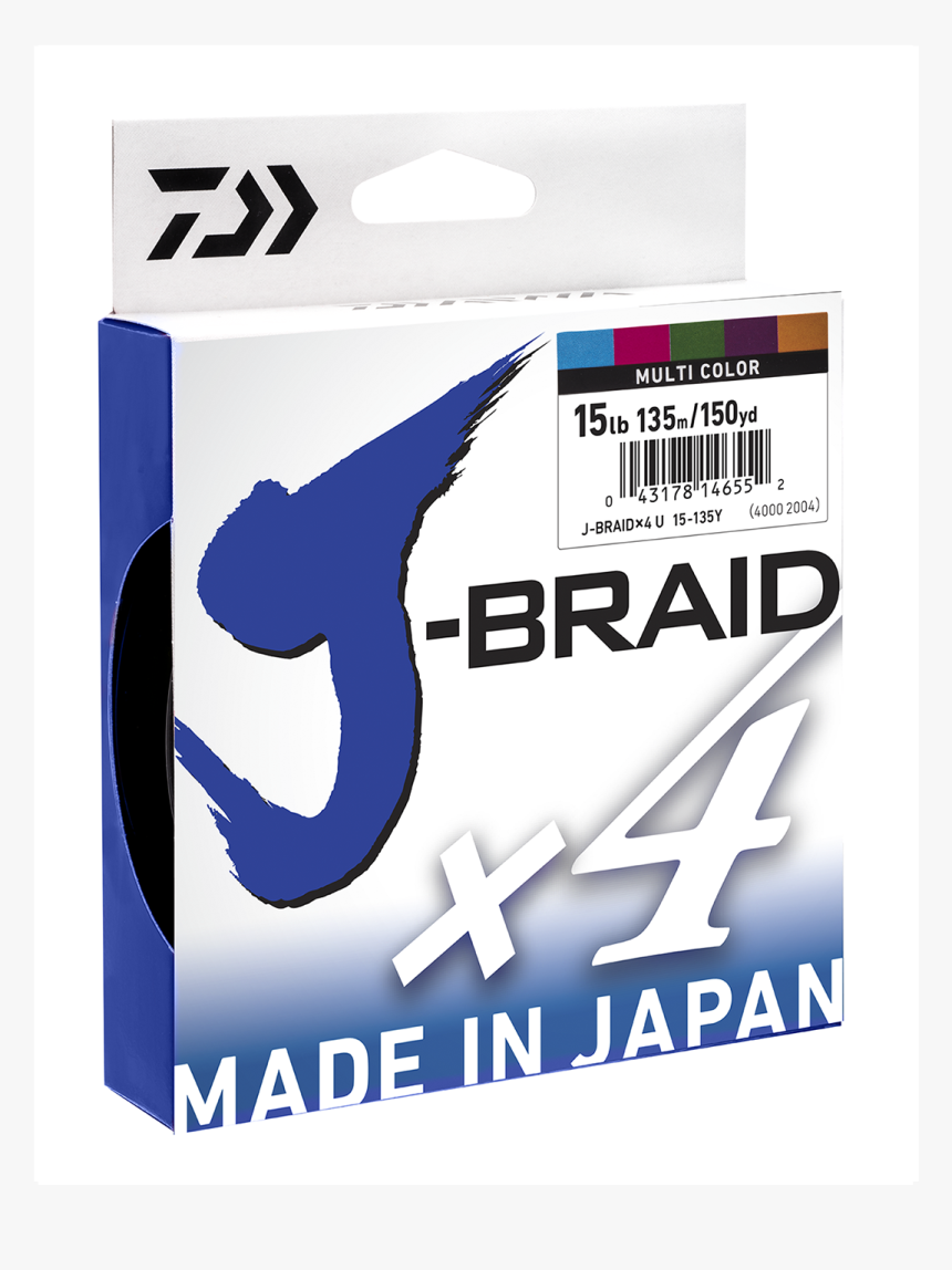 Daiwa J Braid X4 Line 
 Title Daiwa J Braid X4 Line - Daiwa J Braid, HD Png Download