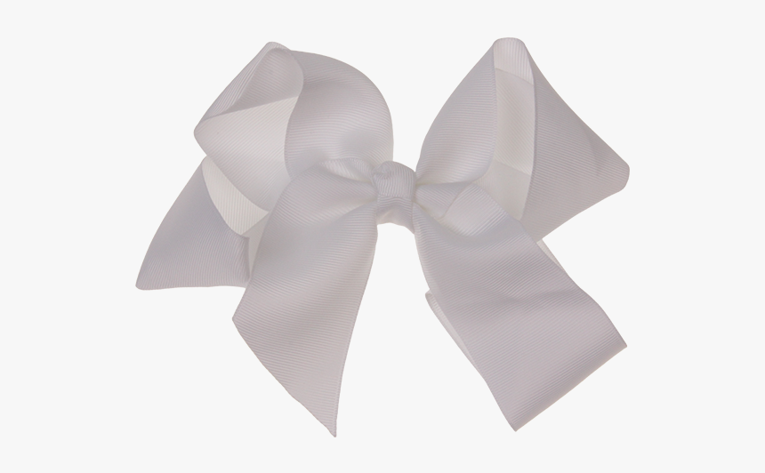 White Ribbon White Ribbon Taffeta Satin - Satin, HD Png Download