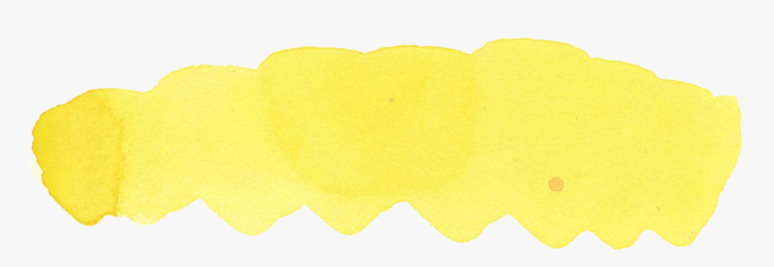 36 Watercolor Brush Stroke Banners Vol - Brush Stroke Watercolor Yellow, HD Png Download