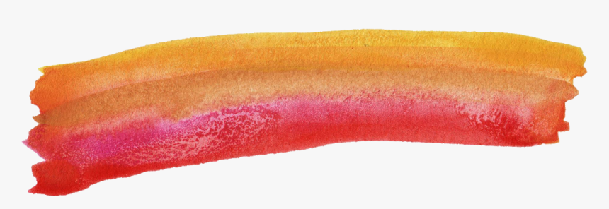 32 Colorful Watercolor Brush Stroke Banner - Teal Pink And Orange Watercolor Brush Strokes Png, Transparent Png