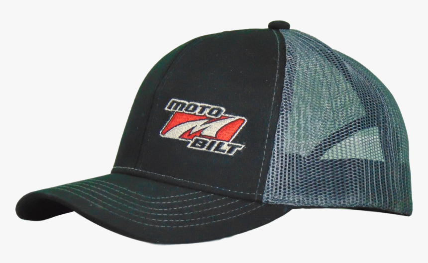 Motobilt Trucker Hat Black & Grey - Baseball Cap, HD Png Download