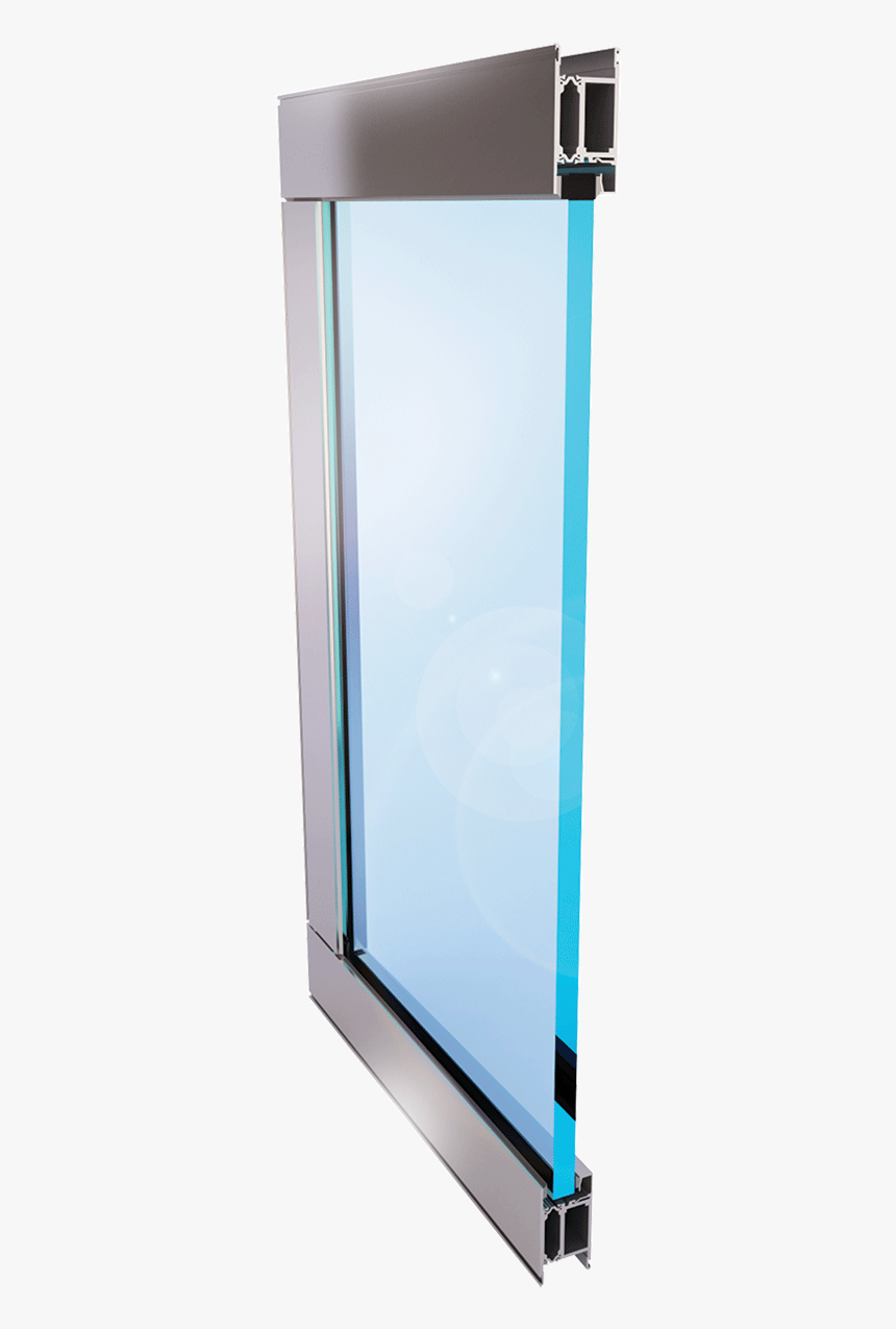 Rugged Door And Frame - Glass With Ms Frame, HD Png Download