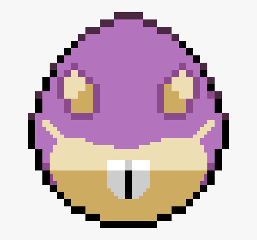 Rattata Custom Egg - Deadpool Logo Pixel Art, HD Png Download