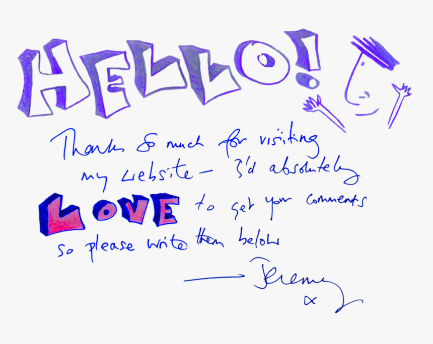 Jeremy Vine Official Website - Handwriting, HD Png Download