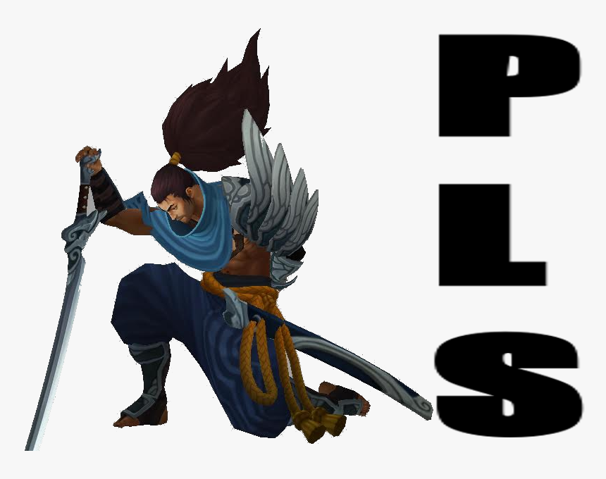 Sticker League Of Legends Lol Yasuo Hasagi Pls Position - Sabre Yasuo, HD Png Download