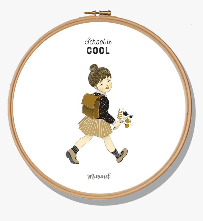 Image Of Cadre School Is Cool / School Is Cool Frame - Illustration, HD Png Download