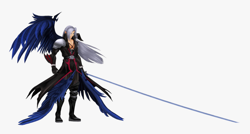 Sephiroth Png Free Background - Sephiroth Kingdom Hearts, Transparent Png