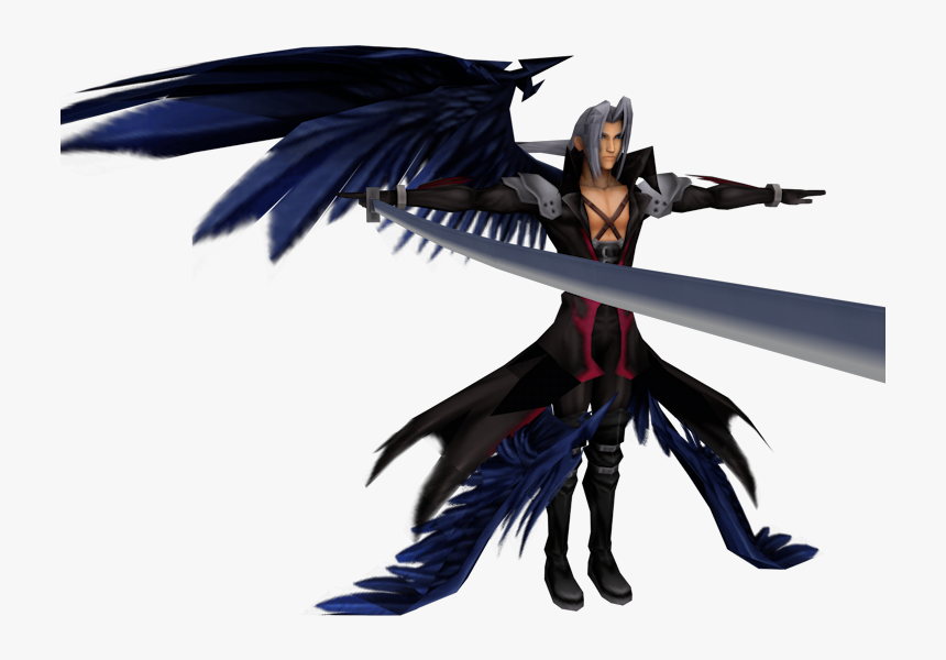 Download Zip Archive - Sephiroth Kh2, HD Png Download