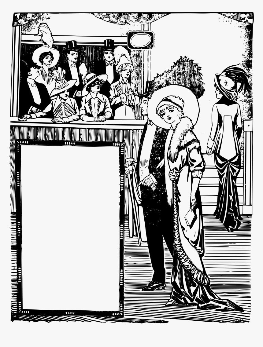 Society Frame Clip Arts - Cartoon, HD Png Download