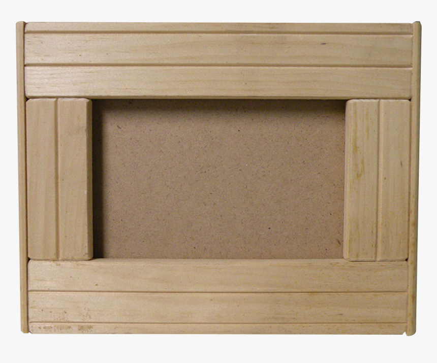 Log Picture Frame Craft Kit - Plywood, HD Png Download