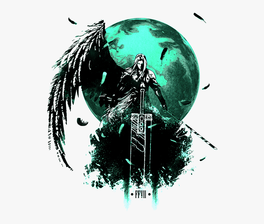 Koszulka Final Fantasy Vii, HD Png Download