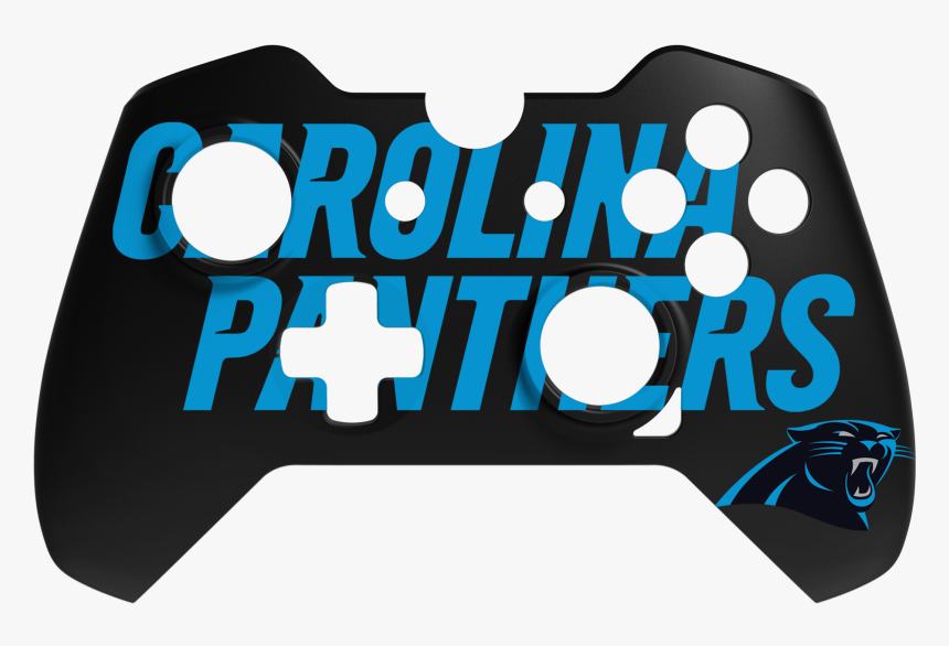 Nfl Face Off Carolina Panthers Basic Face Plate Png - Carolina Panthers, Transparent Png