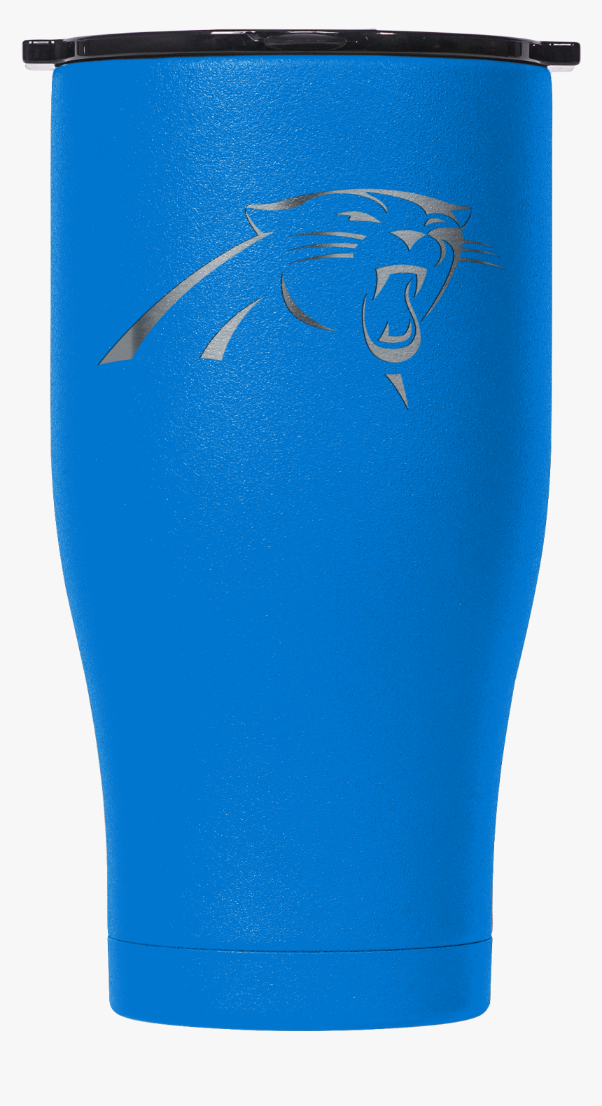Carolina Panthers Blue/black Etched Chaser 27oz - Carolina Panthers, HD Png Download