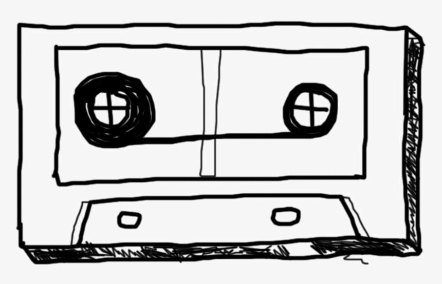 #cassette #png - Cassette Doodle Png, Transparent Png