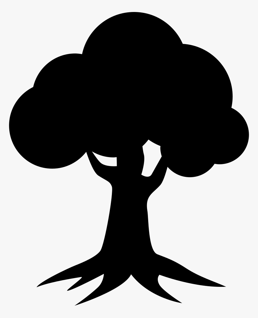 Royal Oak Homes Logo Of Tree Silhouette - Tree Logo Silhouette Png, Transparent Png