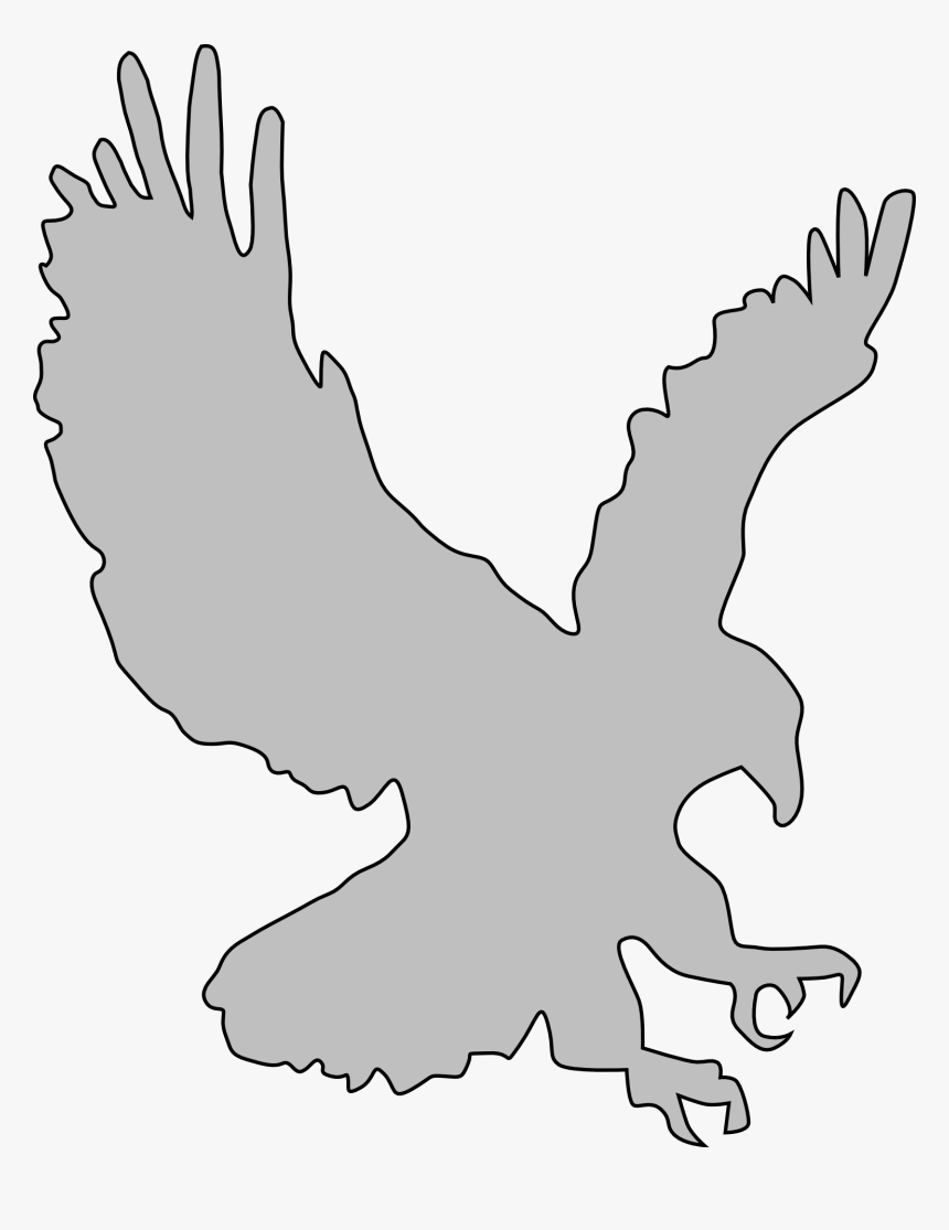 Eagle Outline Transparent Background, HD Png Download